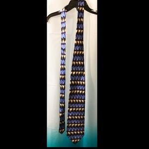 Jerry Garcia Vintage Abstract 100% Silk Tie  the "Space Containers" Collection
